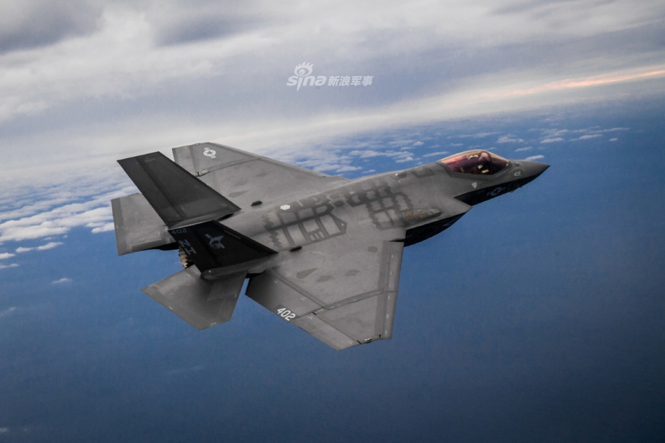 军宣水平一流美国海军航空兵f35c战机联合训练