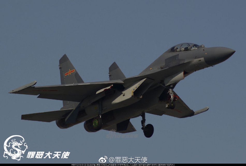 海航也换炸弹卡车中国海军版歼16战斗机性能详解