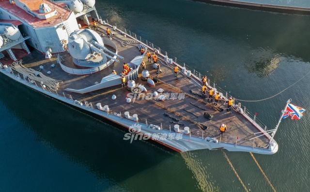 高清俯视图!俄太平洋舰队返港却折射海军现状和无奈