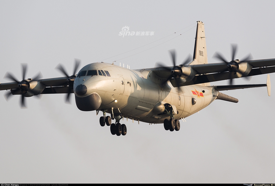 漂亮的长尾巴!我军高新6号反潜机再曝高清细节照