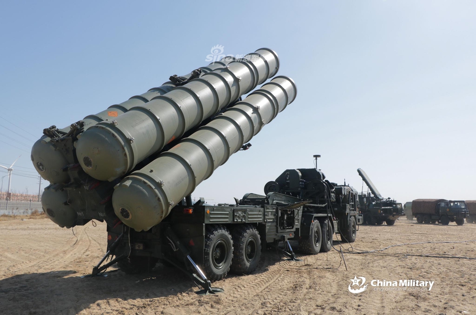 s400還不來北部戰區空軍操練s300pmu2地空導彈