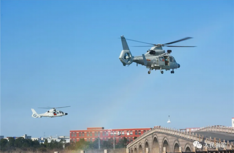 东海舰队直9跨昼夜飞行训练真硬核——上海热线军事频道